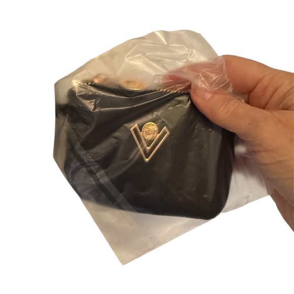 Valentino Orlandi Black Bag with Gold Accents - Picture 2 of 9